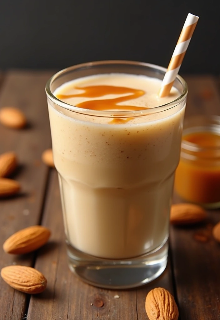 25 Best Protein Smoothie Recipes for Muscle Recovery and Energy 160 25 Best Protein Smoothie Recipes for Muscle Recovery and Energy - 24. Nutty Caramel Protein Smoothie