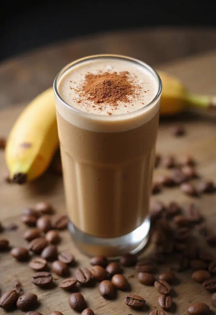 25 Best Protein Smoothie Recipes for Muscle Recovery and Energy 43 25 Best Protein Smoothie Recipes for Muscle Recovery and Energy - 7. Coffee Protein Smoothie