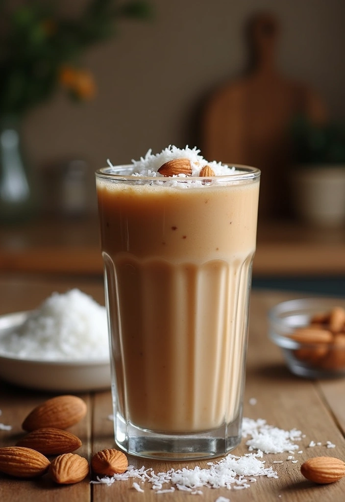 25 Dr. Livingood Smoothie Recipes Inspired by Clean Eating 64 25 Dr. Livingood Smoothie Recipes Inspired by Clean Eating - 10. Almond Joy Smoothie