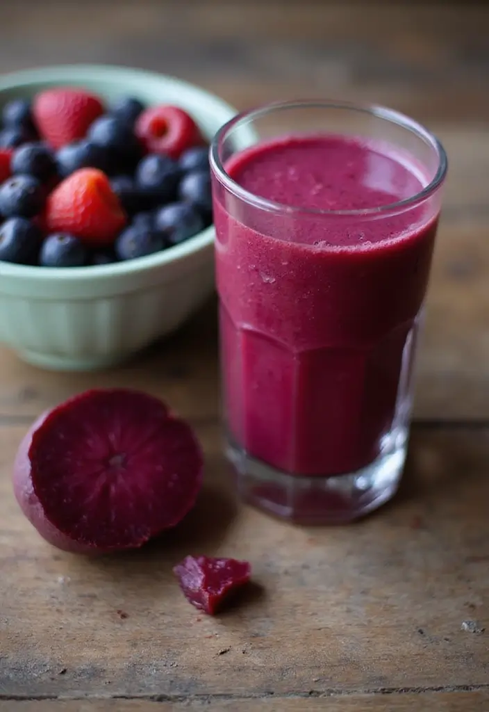 25 Dr. Livingood Smoothie Recipes Inspired by Clean Eating 111 25 Dr. Livingood Smoothie Recipes Inspired by Clean Eating - 17. Beet and Berry Smoothie