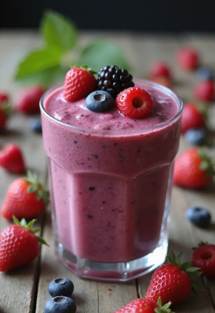25 Dr. Livingood Smoothie Recipes Inspired by Clean Eating 8 25 Dr. Livingood Smoothie Recipes Inspired by Clean Eating - 2. Berry Bliss Smoothie
