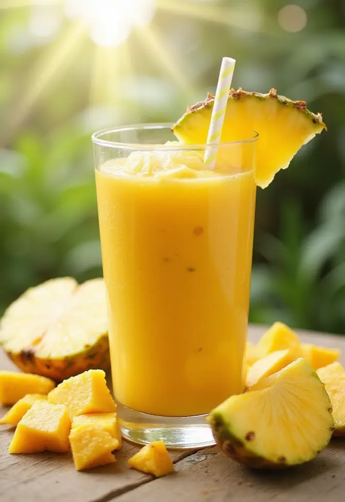 25 Dr. Livingood Smoothie Recipes Inspired by Clean Eating 15 25 Dr. Livingood Smoothie Recipes Inspired by Clean Eating - 3. Tropical Immunity Booster