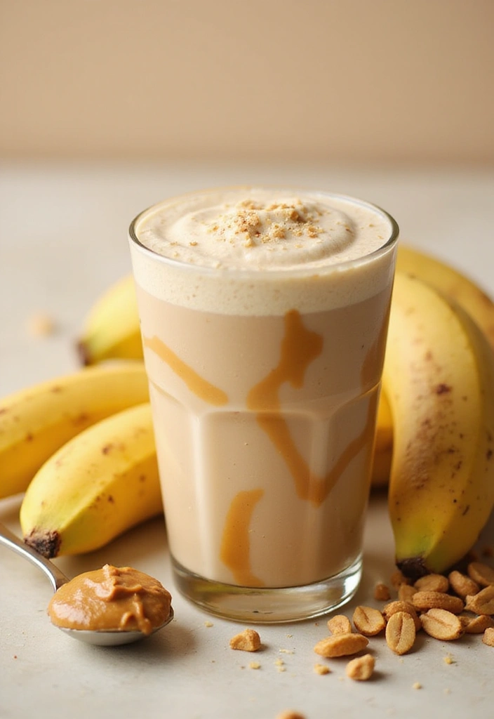 25 Dr. Livingood Smoothie Recipes Inspired by Clean Eating 29 25 Dr. Livingood Smoothie Recipes Inspired by Clean Eating - 5. Peanut Butter Banana Smoothie