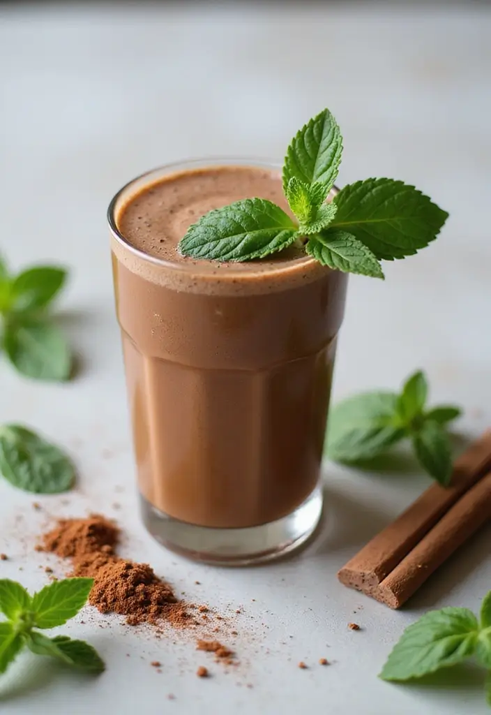 25 Dr. Livingood Smoothie Recipes Inspired by Clean Eating 57 25 Dr. Livingood Smoothie Recipes Inspired by Clean Eating - 9. Chocolate Mint Smoothie