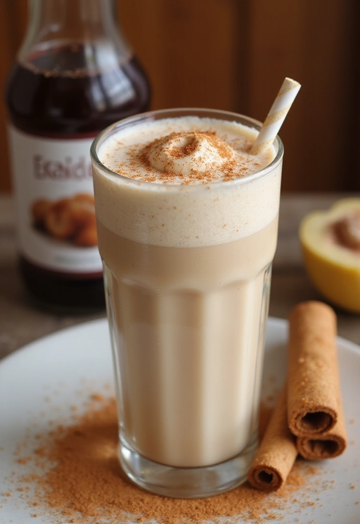 25 Easy Smoothie Recipes with Frozen Fruit and Protein Shakes for Busy Mornings 130 25 Easy Smoothie Recipes with Frozen Fruit and Protein Shakes for Busy Mornings - 20. Cinnamon Roll Protein Shake