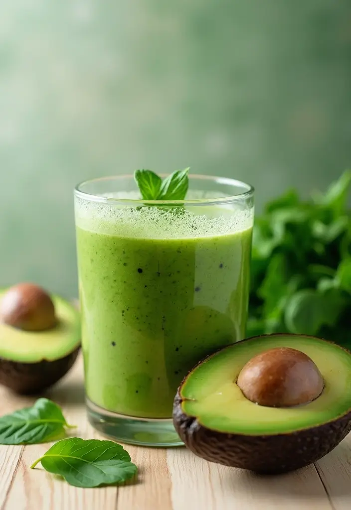 25 Easy Smoothie Recipes with Frozen Fruit and Protein Shakes for Busy Mornings 55 25 Easy Smoothie Recipes with Frozen Fruit and Protein Shakes for Busy Mornings - 9. Green Goddess Smoothie