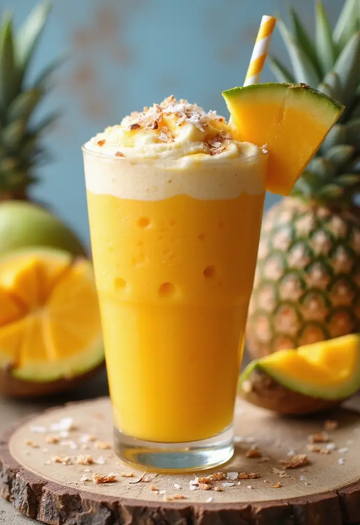 25 Frozen Fruit Smoothie Recipes Perfect for Breakfast or Snacks 8 25 Frozen Fruit Smoothie Recipes Perfect for Breakfast or Snacks - 2. Tropical Mango Madness