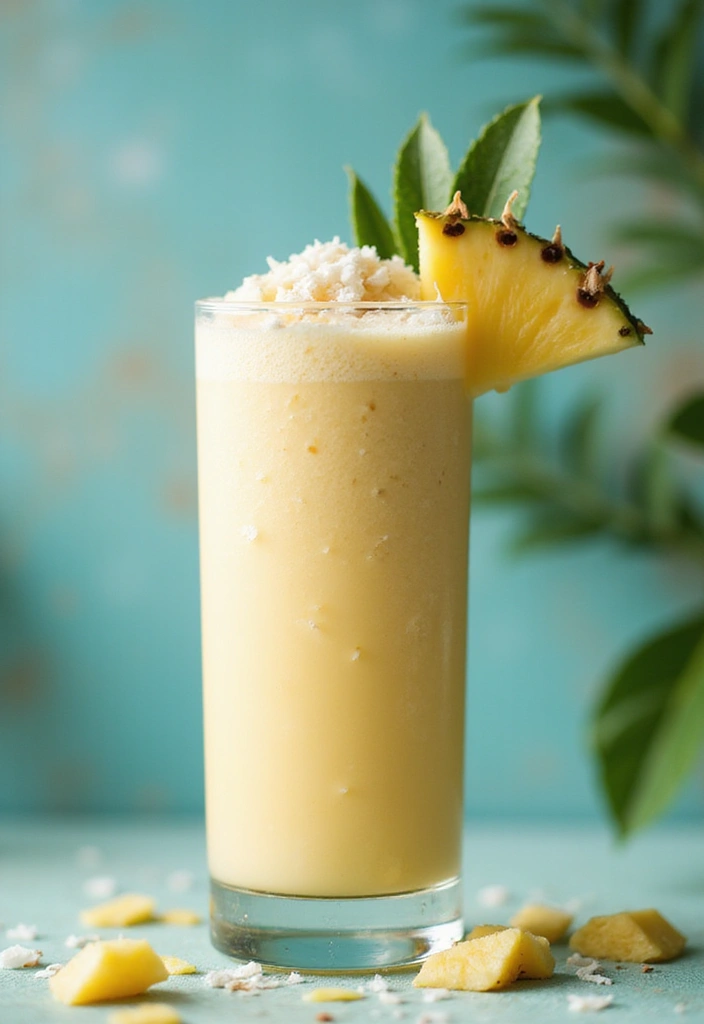 25 Frozen Fruit Smoothie Recipes Perfect for Breakfast or Snacks 22 25 Frozen Fruit Smoothie Recipes Perfect for Breakfast or Snacks - 4. Pineapple Coconut Breeze
