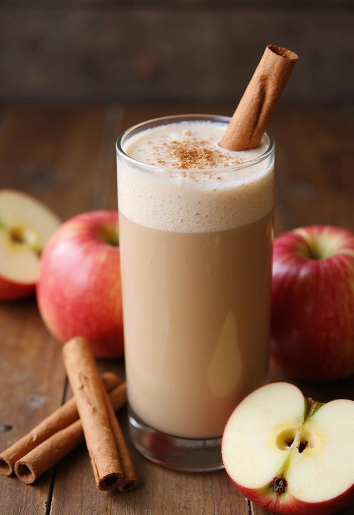 25 Fruit and Veggie Smoothie Recipes Packed with Vitamins and Fiber 60 25 Fruit and Veggie Smoothie Recipes Packed with Vitamins and Fiber - 10. Apple Cinnamon Smoothie