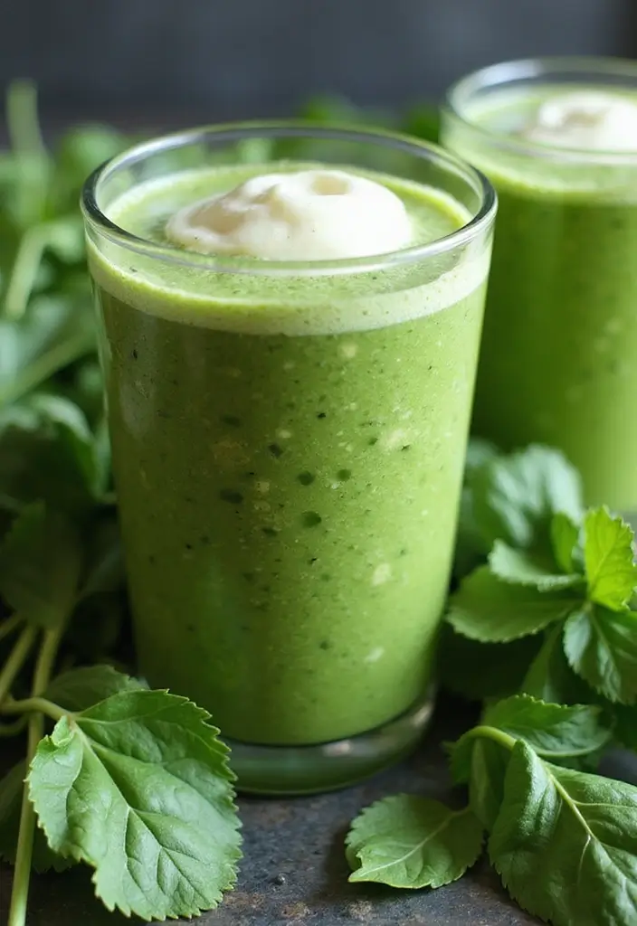 25 Fruit and Veggie Smoothie Recipes Packed with Vitamins and Fiber 112 25 Fruit and Veggie Smoothie Recipes Packed with Vitamins and Fiber - 18. Green Goddess Smoothie