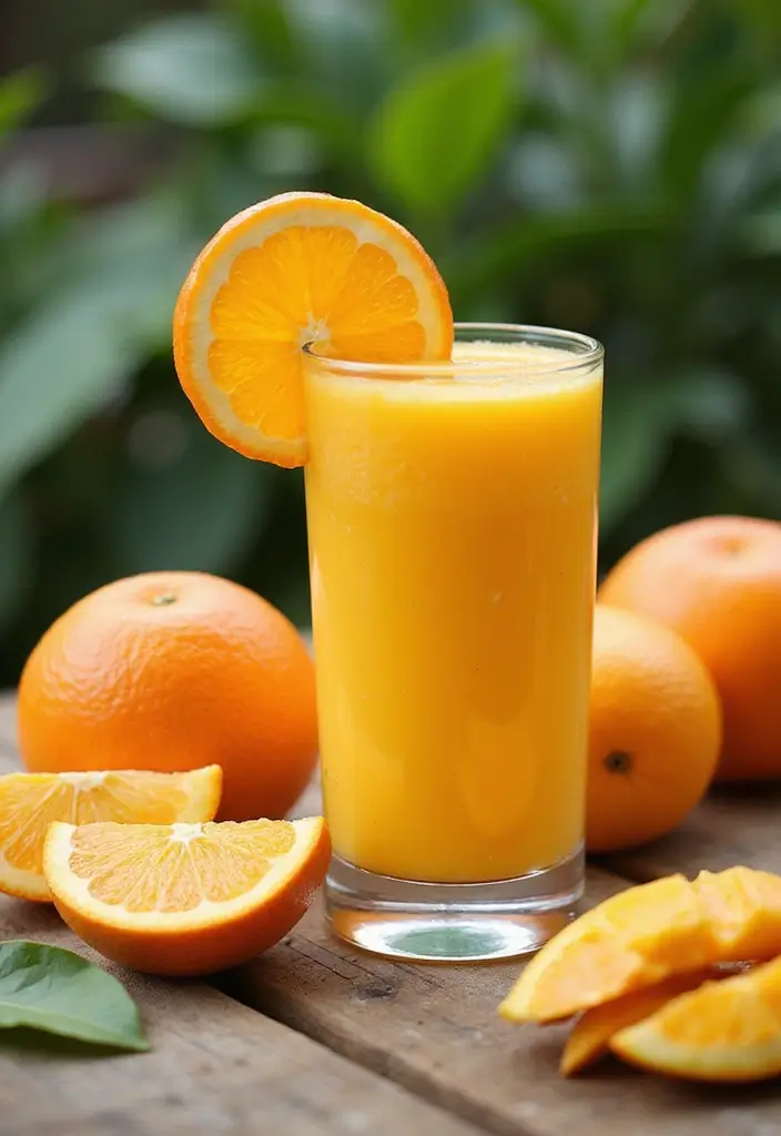 25 Healthy Mango Smoothie Recipes You’ll Want Every Morning 121 25 Healthy Mango Smoothie Recipes You’ll Want Every Morning - 19. Mango Orange Smoothie