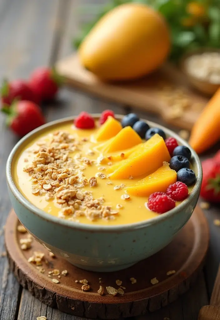 25 Healthy Mango Smoothie Recipes You’ll Want Every Morning 135 25 Healthy Mango Smoothie Recipes You’ll Want Every Morning - 21. Mango Yogurt Smoothie