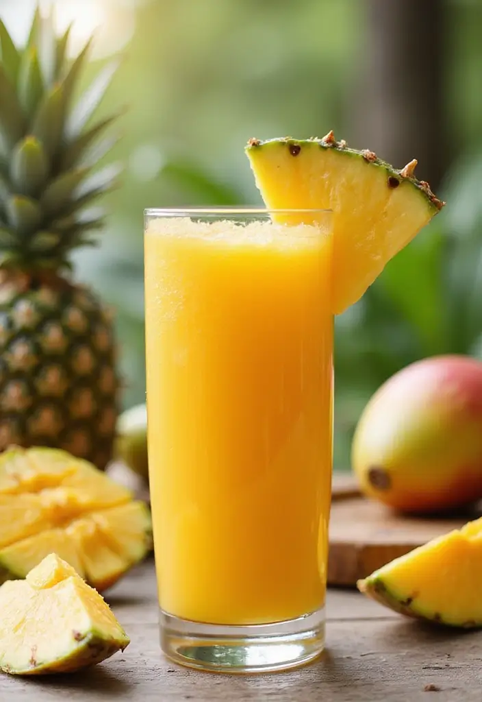 25 Healthy Mango Smoothie Recipes You’ll Want Every Morning 20 25 Healthy Mango Smoothie Recipes You’ll Want Every Morning - 4. Mango Pineapple Paradise