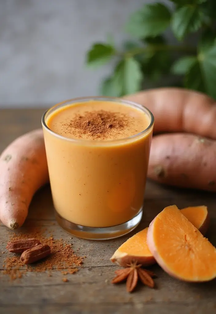 25 Liquid Diet Smoothie Recipes for Recovery and Detox 90 25 Liquid Diet Smoothie Recipes for Recovery and Detox - 16. Sweet Potato Smoothie
