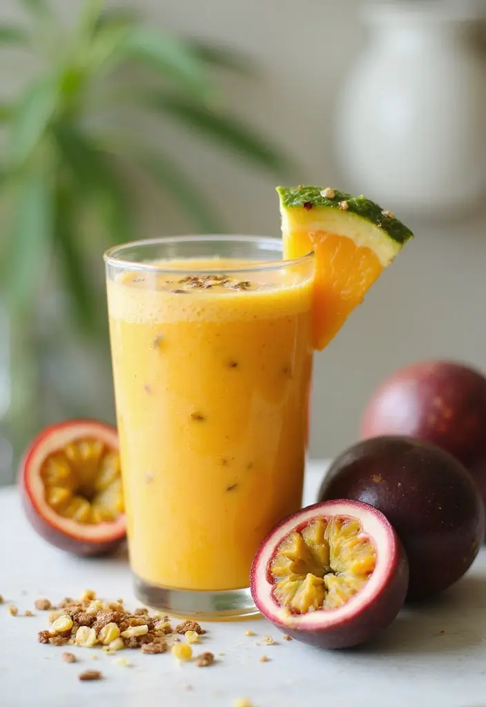 25 Liquid Diet Smoothie Recipes for Recovery and Detox 142 25 Liquid Diet Smoothie Recipes for Recovery and Detox - 24. Passion Fruit Smoothie
