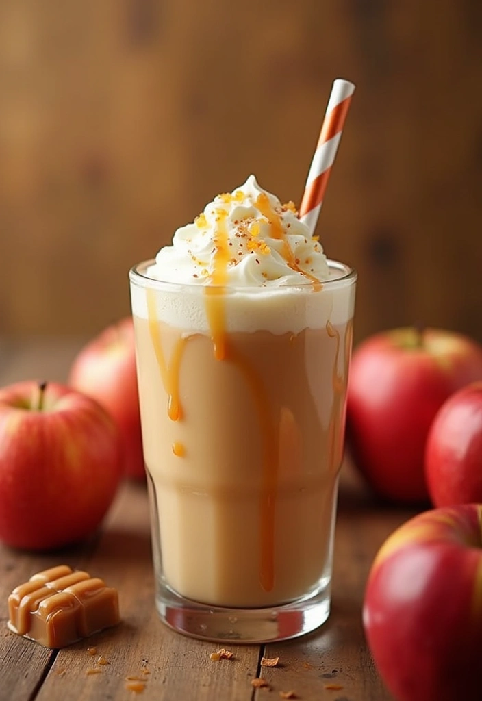 25 Protein Smoothie Recipes for Kids That Are Delicious and Nutritious 161 25 Protein Smoothie Recipes for Kids That Are Delicious and Nutritious - 25. Caramel Apple Smoothie
