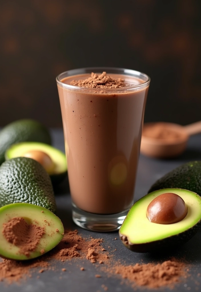 25 Protein Smoothie Recipes for Kids That Are Delicious and Nutritious 15 25 Protein Smoothie Recipes for Kids That Are Delicious and Nutritious - 3. Chocolate Avocado Smoothie