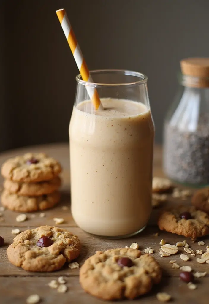 25 Protein Smoothie Recipes for Kids That Are Delicious and Nutritious 29 25 Protein Smoothie Recipes for Kids That Are Delicious and Nutritious - 5. Oatmeal Cookie Smoothie