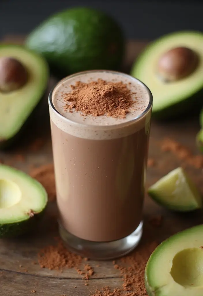 25 Smoothie Recipes for Hormone Balance and Overall Wellness 85 25 Smoothie Recipes for Hormone Balance and Overall Wellness - 13. Chocolate Avocado Smoothie