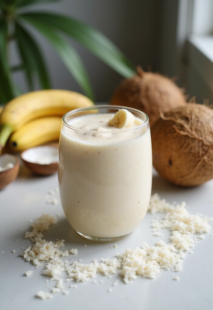 25 Smoothie Recipes for Hormone Balance and Overall Wellness 116 25 Smoothie Recipes for Hormone Balance and Overall Wellness - 18. Creamy Coconut Smoothie