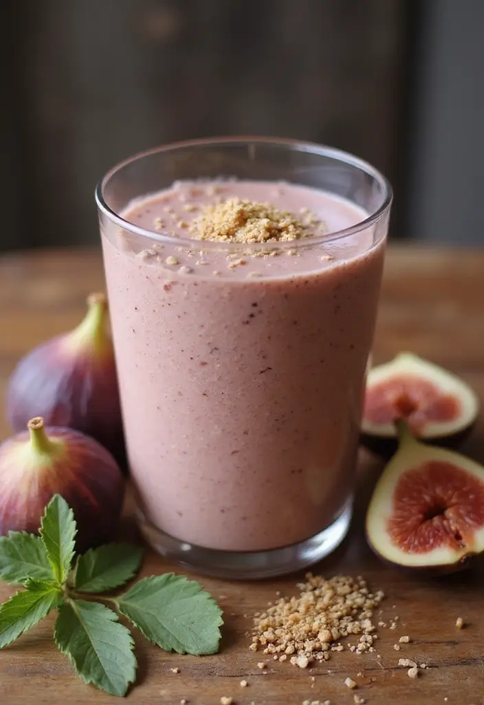 25 Smoothie Recipes with Apple Juice That Taste Naturally Sweet 87 25 Smoothie Recipes with Apple Juice That Taste Naturally Sweet - 15. Fig and Apple Smoothie