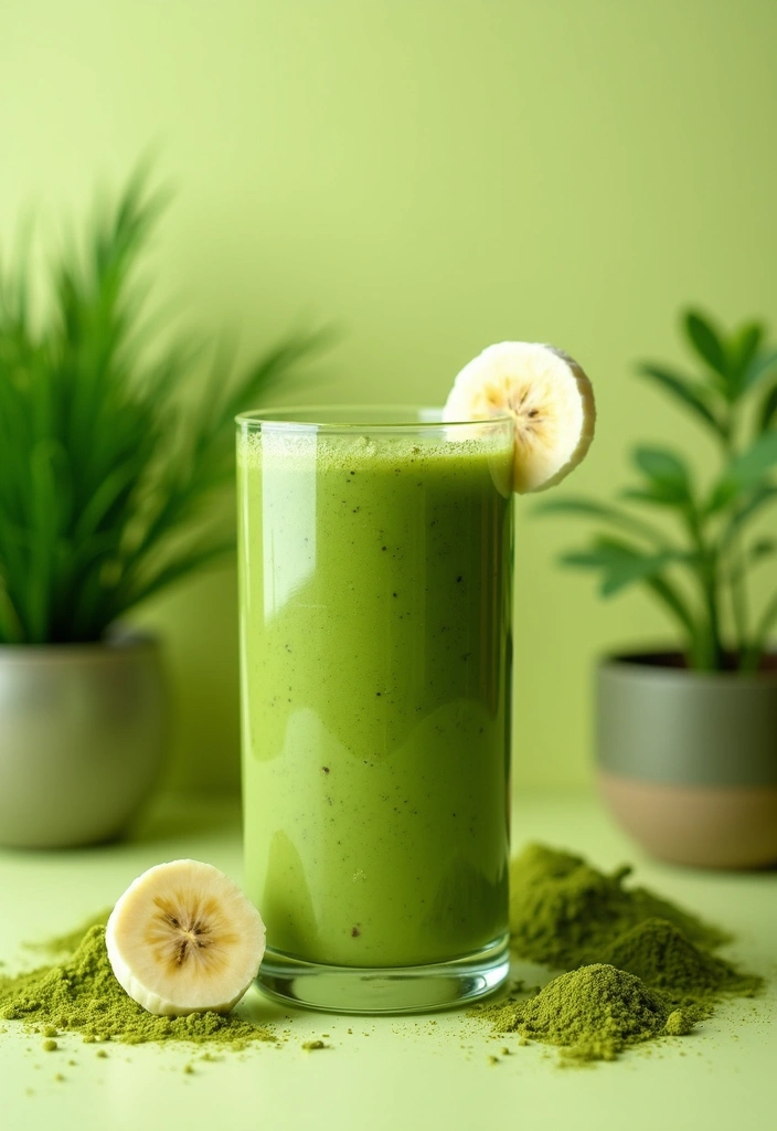 25 Smoothie Recipes with Greek Yogurt for a Thick, Creamy Texture 85 25 Smoothie Recipes with Greek Yogurt for a Thick, Creamy Texture - 13. Matcha Green Tea Smoothie