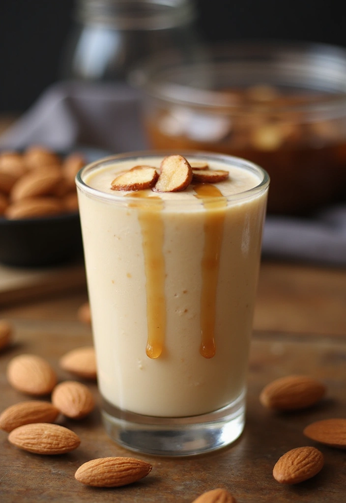 25 Smoothie Recipes with Greek Yogurt for a Thick, Creamy Texture 113 25 Smoothie Recipes with Greek Yogurt for a Thick, Creamy Texture - 17. Honey Almond Smoothie