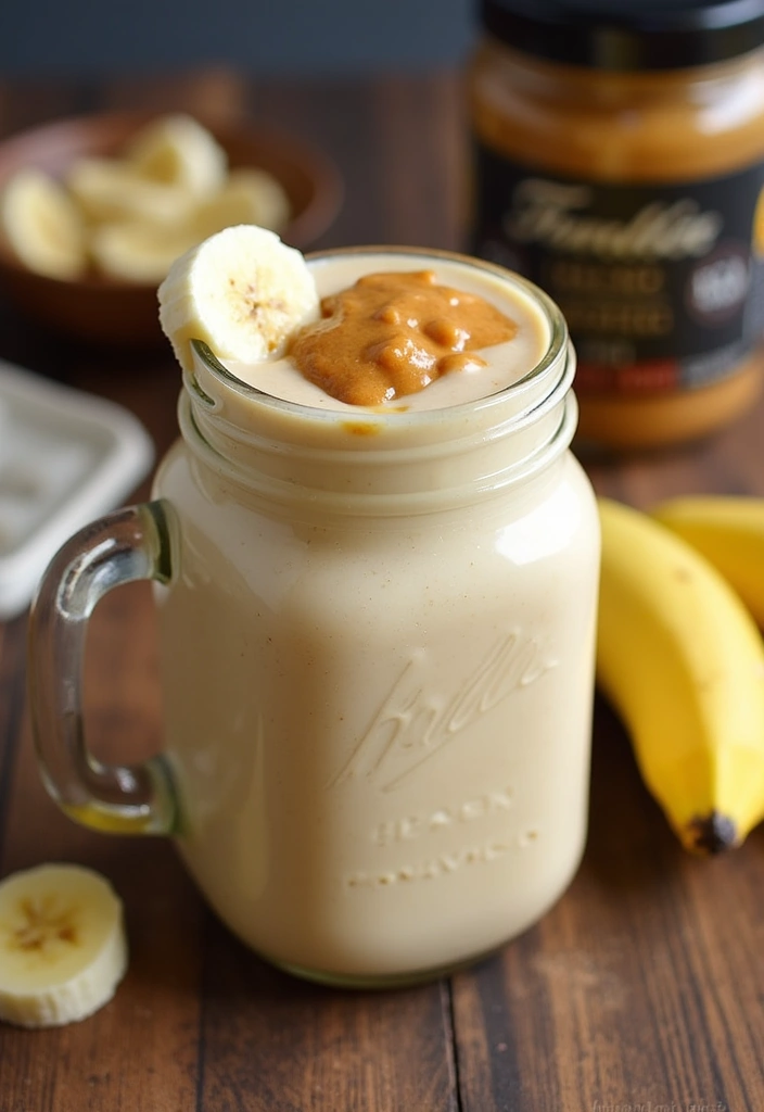 25 Smoothie Recipes with Greek Yogurt for a Thick, Creamy Texture 29 25 Smoothie Recipes with Greek Yogurt for a Thick, Creamy Texture - 5. Peanut Butter Banana Smoothie