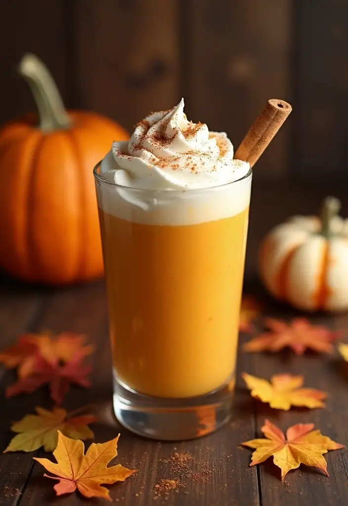 25 Smoothie Recipes with Greek Yogurt for a Thick, Creamy Texture 50 25 Smoothie Recipes with Greek Yogurt for a Thick, Creamy Texture - 8. Spiced Pumpkin Smoothie