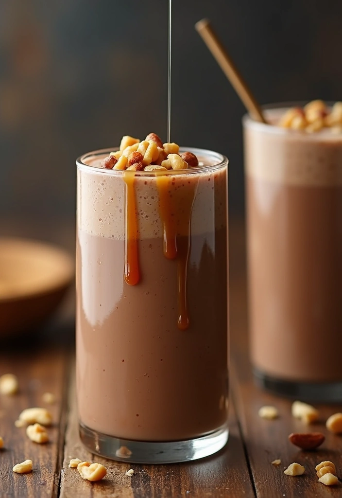 26 Chocolate Peanut Butter Smoothie Recipes for Dessert Lovers 113 26 Chocolate Peanut Butter Smoothie Recipes for Dessert Lovers - 17. Chocolate Peanut Butter Maple Smoothie