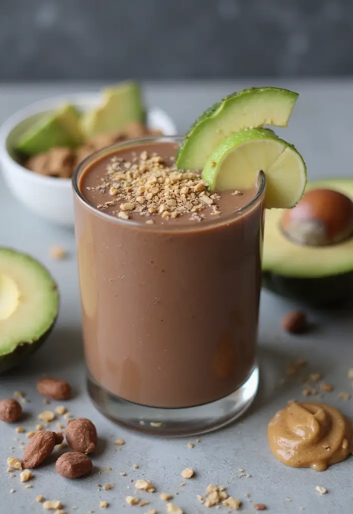 26 Chocolate Peanut Butter Smoothie Recipes for Dessert Lovers 176 26 Chocolate Peanut Butter Smoothie Recipes for Dessert Lovers - 26. Chocolate Peanut Butter Surprise Smoothie