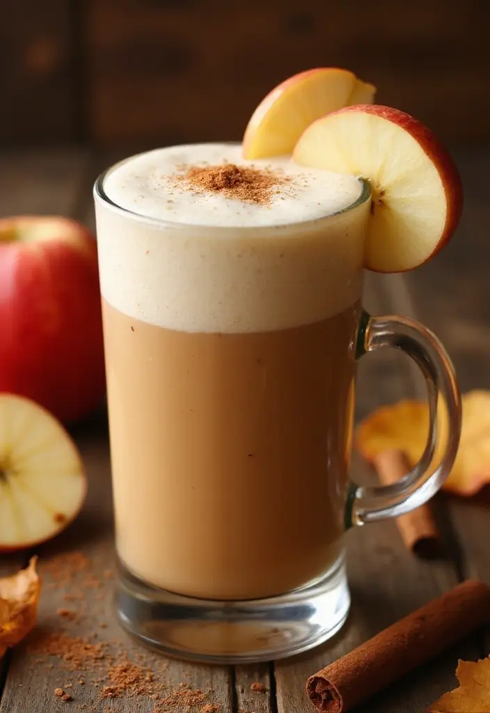 26 Easy 3-Ingredient Smoothie Recipes Anyone Can Make in Minutes - 9. Cinnamon Apple Smoothie