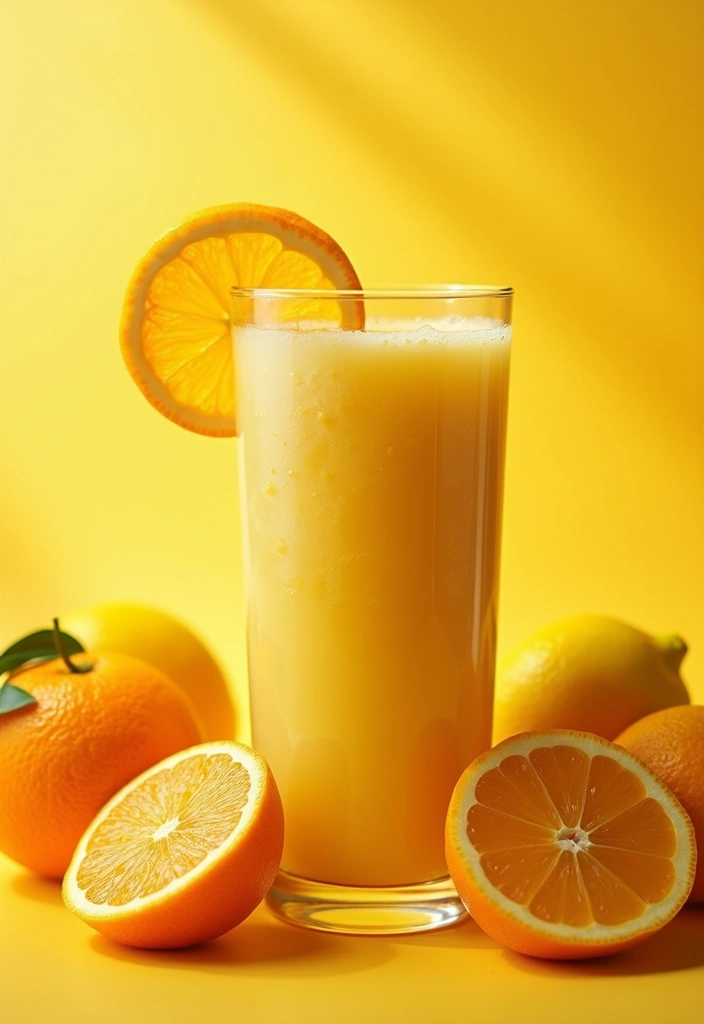 26 Healthy Fruit Smoothie Recipes for Energy and Glow 164 26 Healthy Fruit Smoothie Recipes for Energy and Glow - 26. Honey Citrus Smoothie