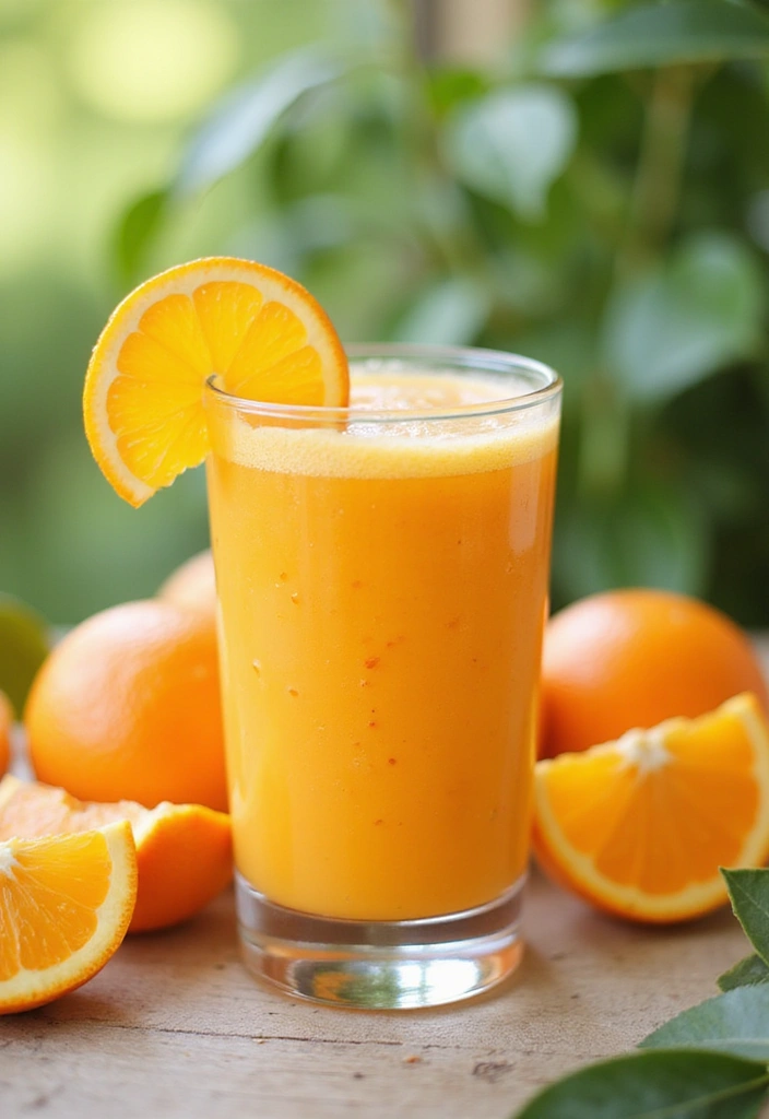 26 Smoothie Recipes with Chia Seeds for a Fiber and Omega-3 Boost 67 26 Smoothie Recipes with Chia Seeds for a Fiber and Omega-3 Boost - 11. Orange Chia Smoothie