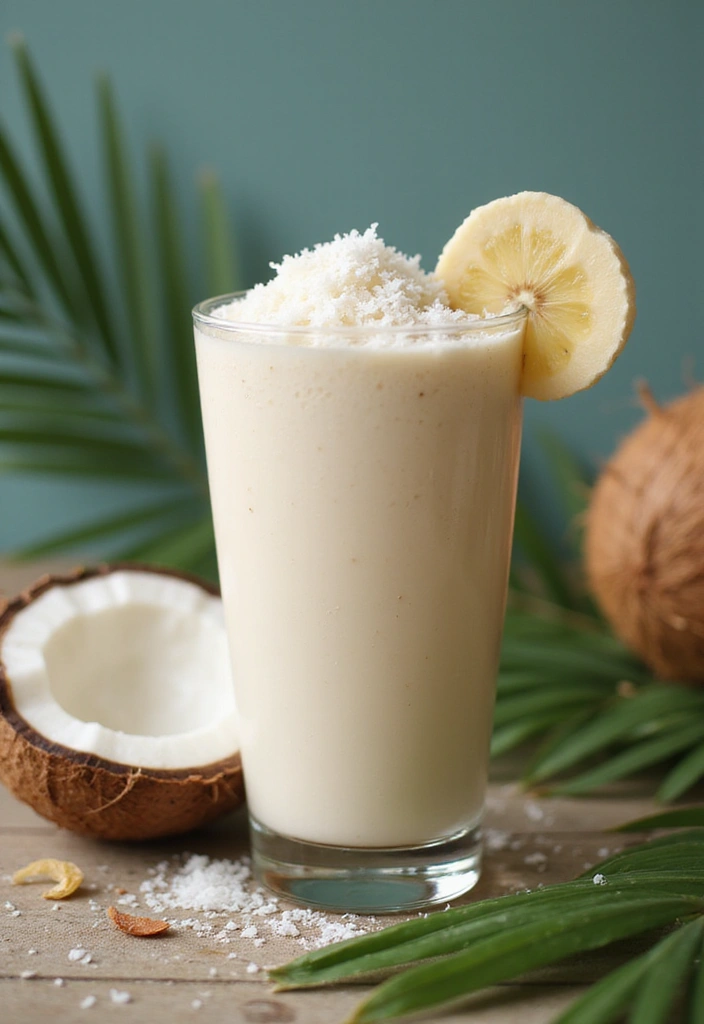 26 Smoothie Recipes with Chia Seeds for a Fiber and Omega-3 Boost 72 26 Smoothie Recipes with Chia Seeds for a Fiber and Omega-3 Boost - 12. Coconut Chia Smoothie