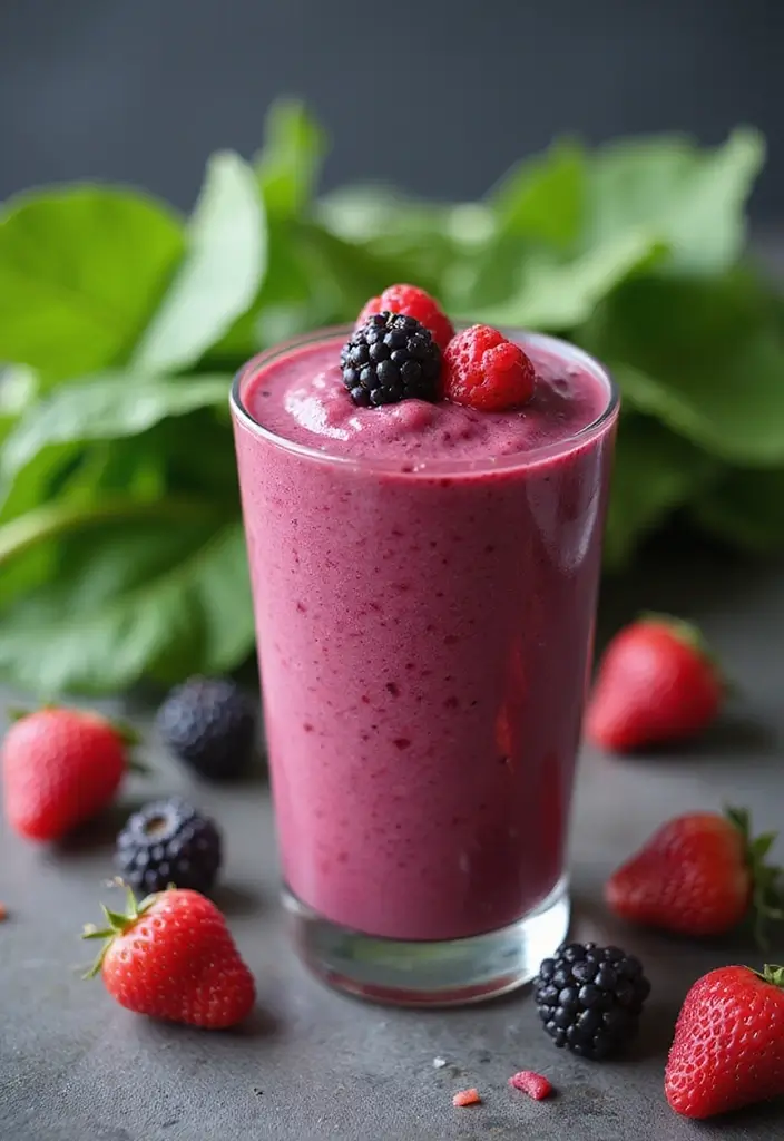26 Smoothie Recipes with Chia Seeds for a Fiber and Omega-3 Boost 79 26 Smoothie Recipes with Chia Seeds for a Fiber and Omega-3 Boost - 13. Spinach Berry Chia Smoothie