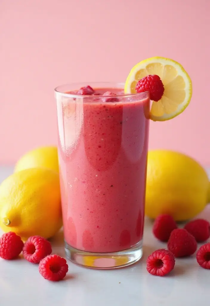 26 Smoothie Recipes with Chia Seeds for a Fiber and Omega-3 Boost 86 26 Smoothie Recipes with Chia Seeds for a Fiber and Omega-3 Boost - 14. Raspberry Lemon Chia Smoothie