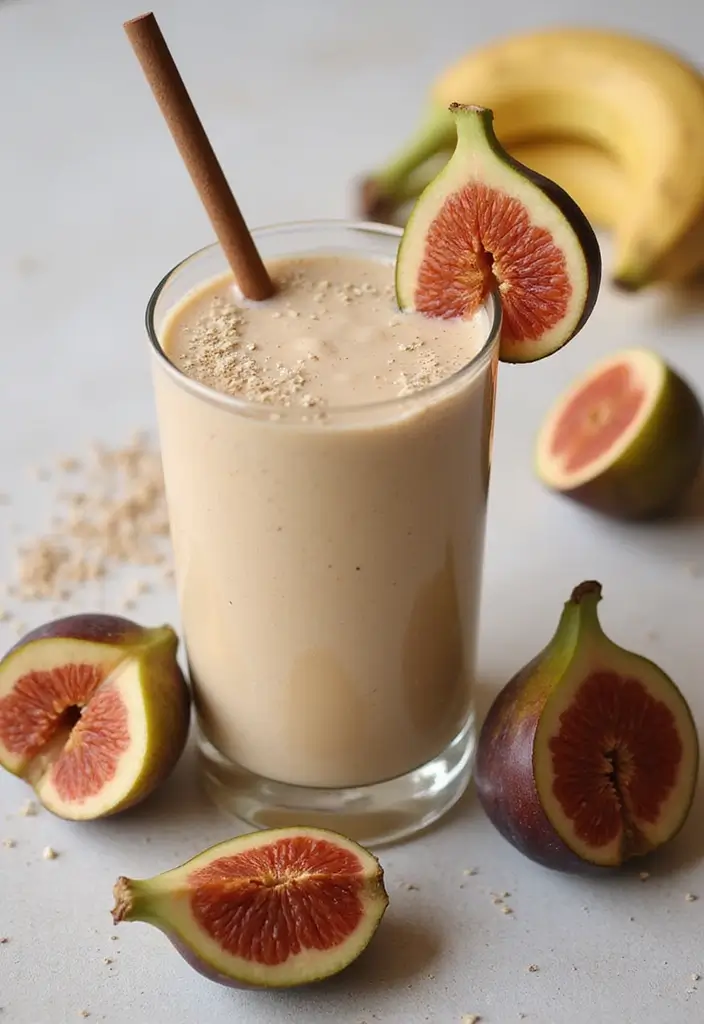 26 Smoothie Recipes with Chia Seeds for a Fiber and Omega-3 Boost 143 26 Smoothie Recipes with Chia Seeds for a Fiber and Omega-3 Boost - 23. Fig Chia Smoothie