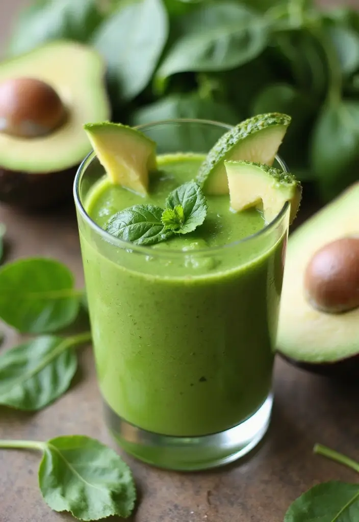 26 Smoothie Recipes with Chia Seeds for a Fiber and Omega-3 Boost 15 26 Smoothie Recipes with Chia Seeds for a Fiber and Omega-3 Boost - 3. Green Goddess Chia Smoothie