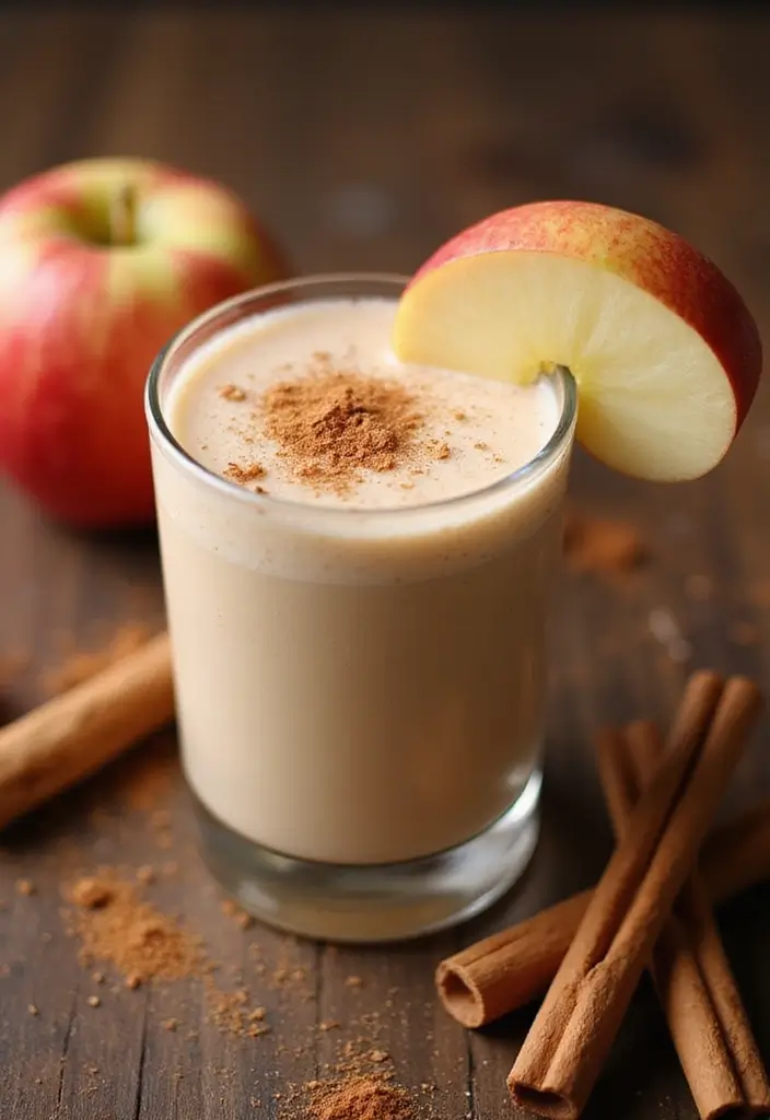 26 Smoothie Recipes with Chia Seeds for a Fiber and Omega-3 Boost 46 26 Smoothie Recipes with Chia Seeds for a Fiber and Omega-3 Boost - 8. Apple Cinnamon Chia Smoothie