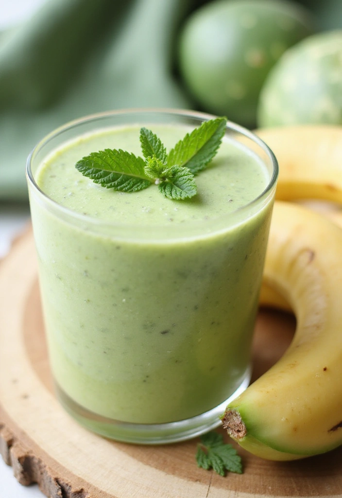 27 Banana Kale Smoothie Recipes for a Nutrient-Packed Drink 144 27 Banana Kale Smoothie Recipes for a Nutrient-Packed Drink - 26. Honeydew Banana Kale Smoothie