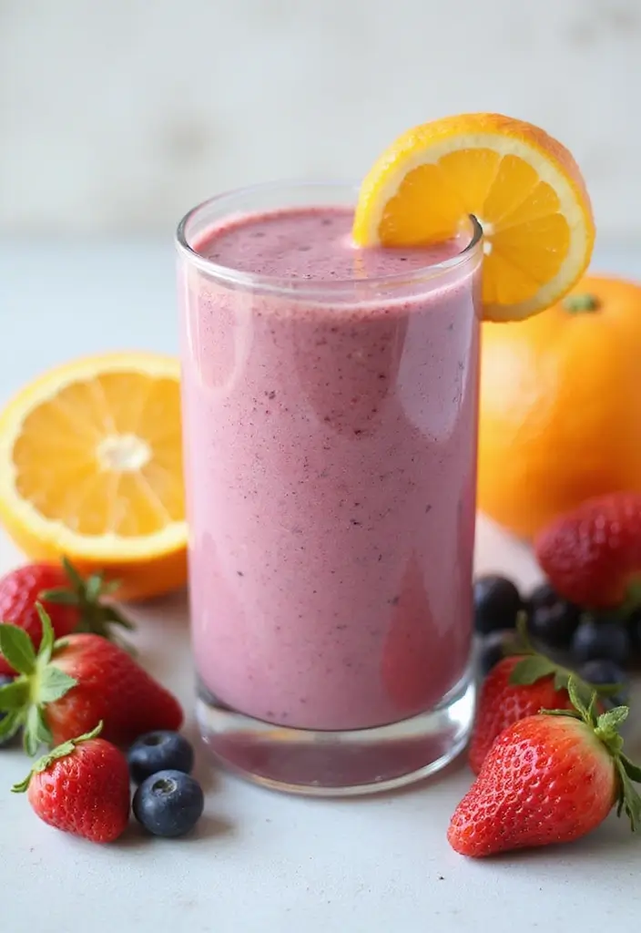 27 Banana Kale Smoothie Recipes for a Nutrient-Packed Drink 151 27 Banana Kale Smoothie Recipes for a Nutrient-Packed Drink - 27. Berry Citrus Banana Kale Smoothie