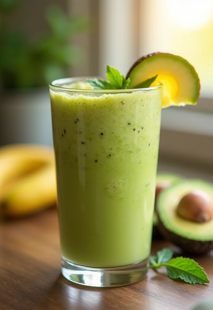 27 Banana and Mango Smoothie Recipes That Taste Like Summer in a Glass 74 27 Banana and Mango Smoothie Recipes That Taste Like Summer in a Glass - 12. Mango Banana Avocado Smoothie