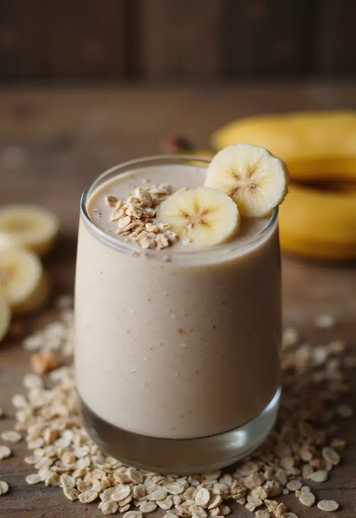 27 Banana and Mango Smoothie Recipes That Taste Like Summer in a Glass 22 27 Banana and Mango Smoothie Recipes That Taste Like Summer in a Glass - 4. Creamy Banana Mango Oatmeal Smoothie