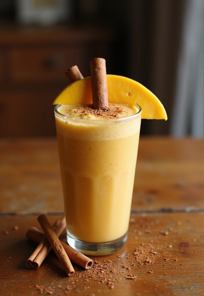 27 Banana and Mango Smoothie Recipes That Taste Like Summer in a Glass 41 27 Banana and Mango Smoothie Recipes That Taste Like Summer in a Glass - 7. Spiced Banana Mango Smoothie