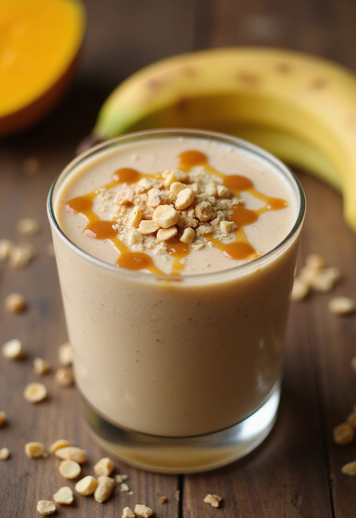 27 Banana and Mango Smoothie Recipes That Taste Like Summer in a Glass 55 27 Banana and Mango Smoothie Recipes That Taste Like Summer in a Glass - 9. Peanut Butter Banana Mango Smoothie