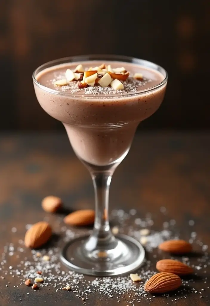 27 Belly Fat Smoothie Recipes That Support a Leaner Body 71 27 Belly Fat Smoothie Recipes That Support a Leaner Body - 11. Almond Joy Smoothie