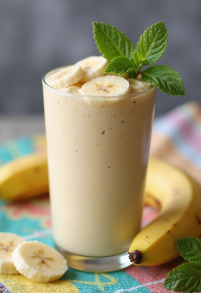 27 Frozen Banana Smoothie Recipes That Are Creamy and Delicious 1 27 Frozen Banana Smoothie Recipes That Are Creamy and Delicious - 1. Classic Creamy Banana Smoothie