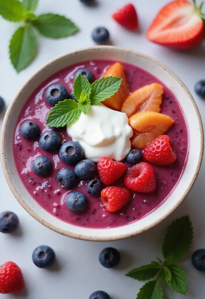 27 Smoothie Recipes for Healthy Weight Gain with Natural Ingredients 15 27 Smoothie Recipes for Healthy Weight Gain with Natural Ingredients - 3. Berry Protein Smoothie