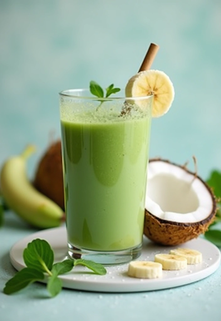 27 Spinach Smoothie Recipes for Kids That Actually Taste Good 145 27 Spinach Smoothie Recipes for Kids That Actually Taste Good - 23. Spinach and Coconut Water Smoothie